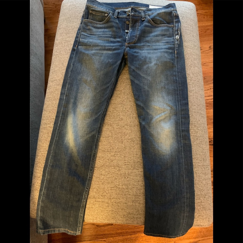 Rag & Bones Jeans. Originally 198$. Button down front..29 waist 30 length.